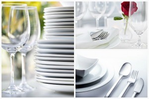 Tableware rental