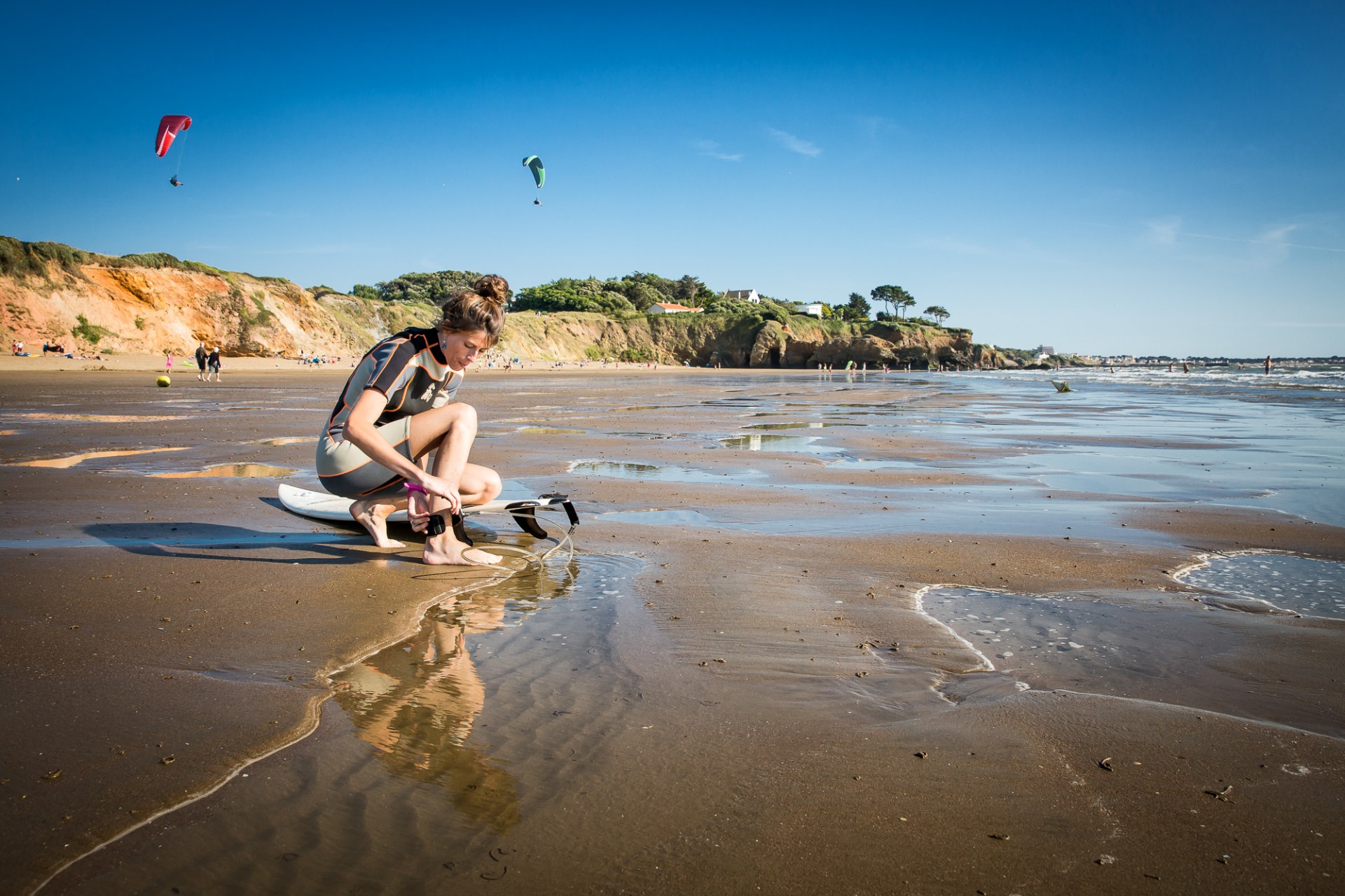 surf,saint michel chef chef, tharon plage, tharon