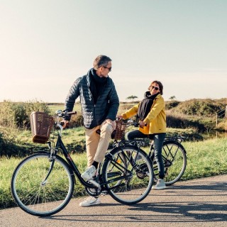 Randonnée d'automne à vélo