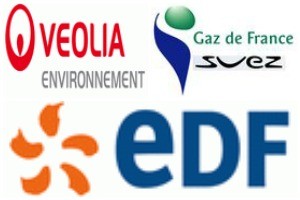 EDF, GDF, EAU