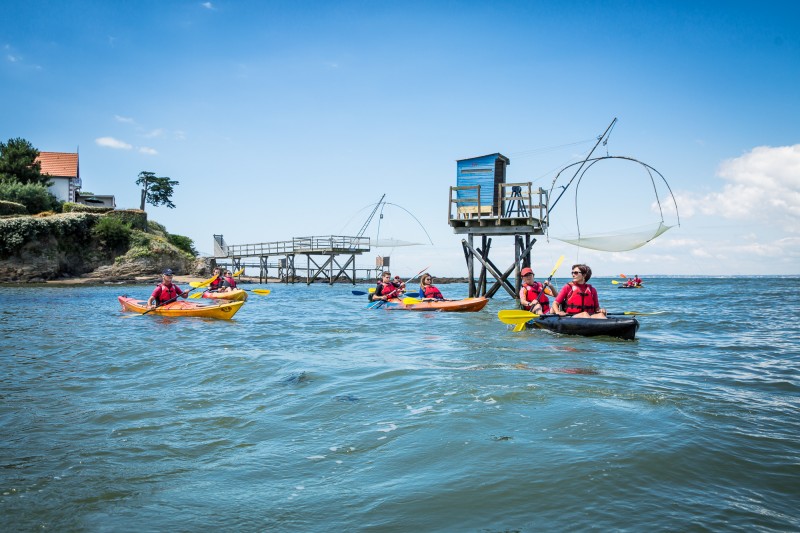 Visit by kayak