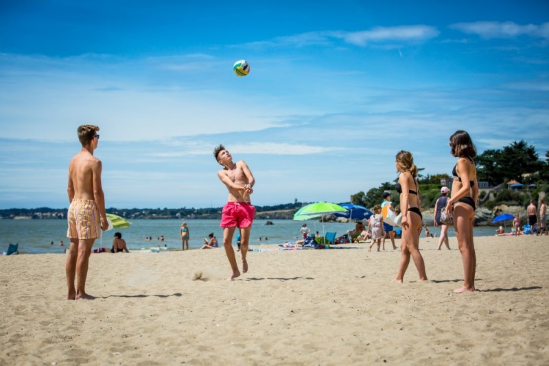 À la plage