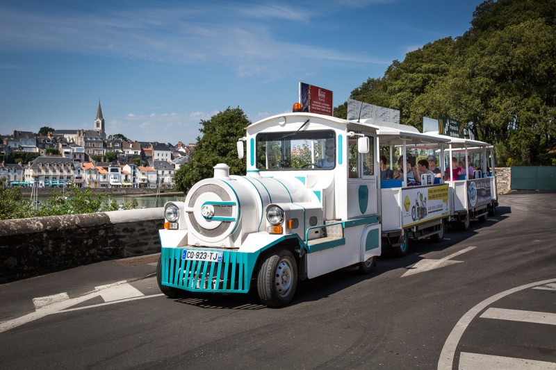 Besichtigung mit der Bimmelbahn