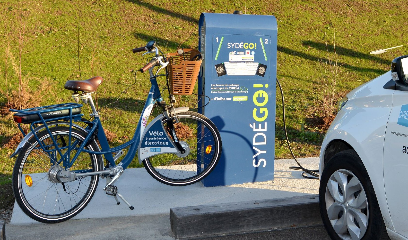 Charging stations for electric vehicles