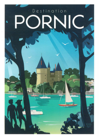 Carte postale Destination Pornic