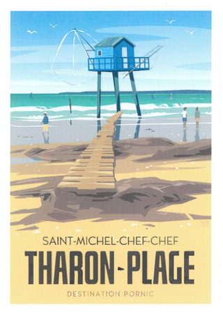 Carte postale Tharon Plage