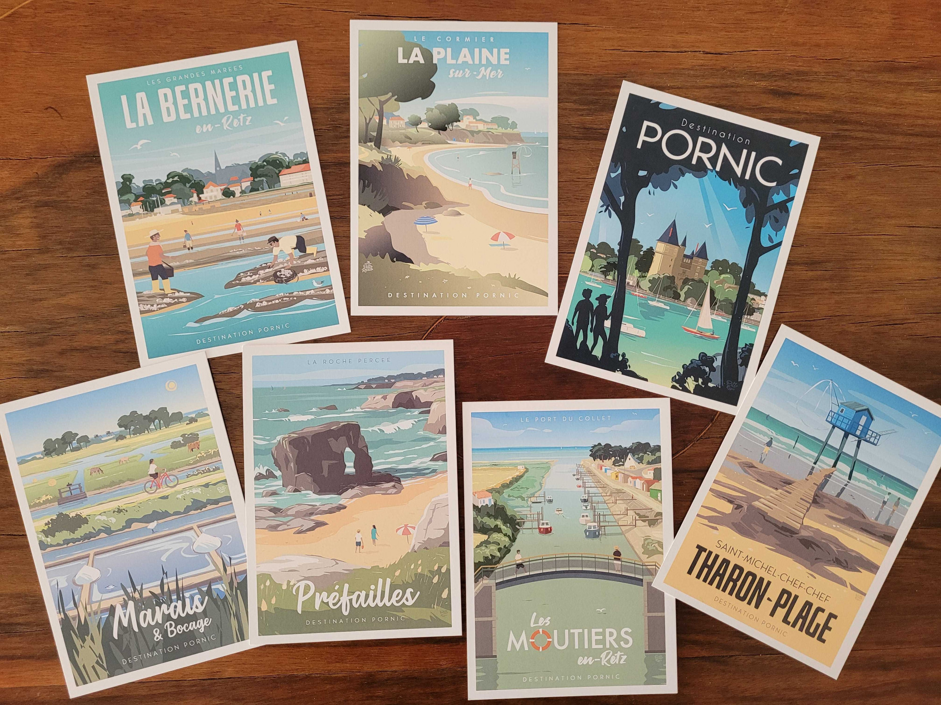 Cartes postales Destination Pornic