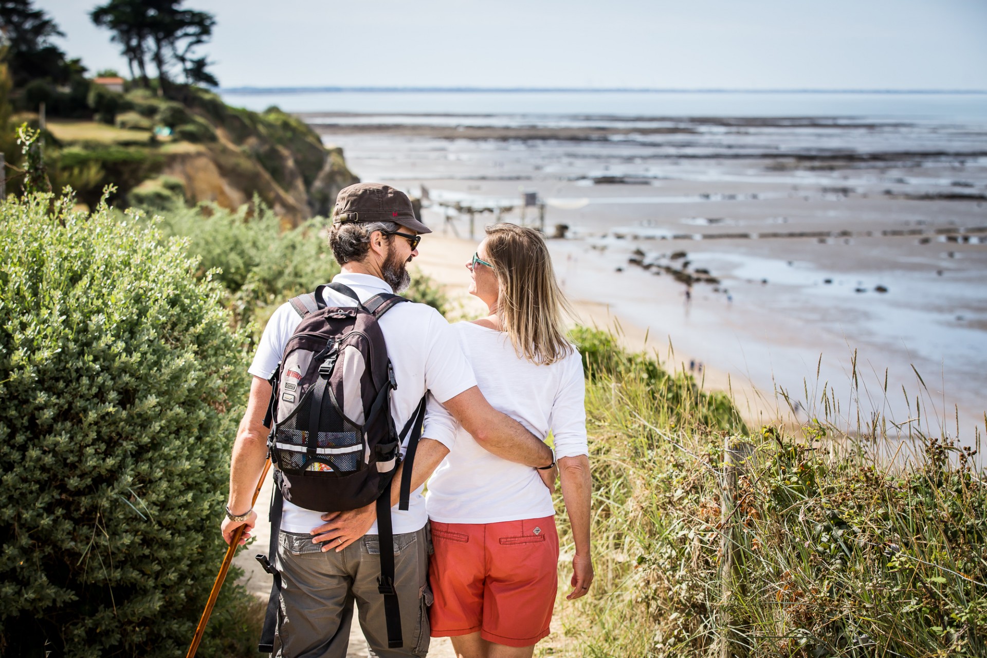 balade nature, rando sentier des douaniers, balade nature la bernerie en retz, activité nature destination pornic