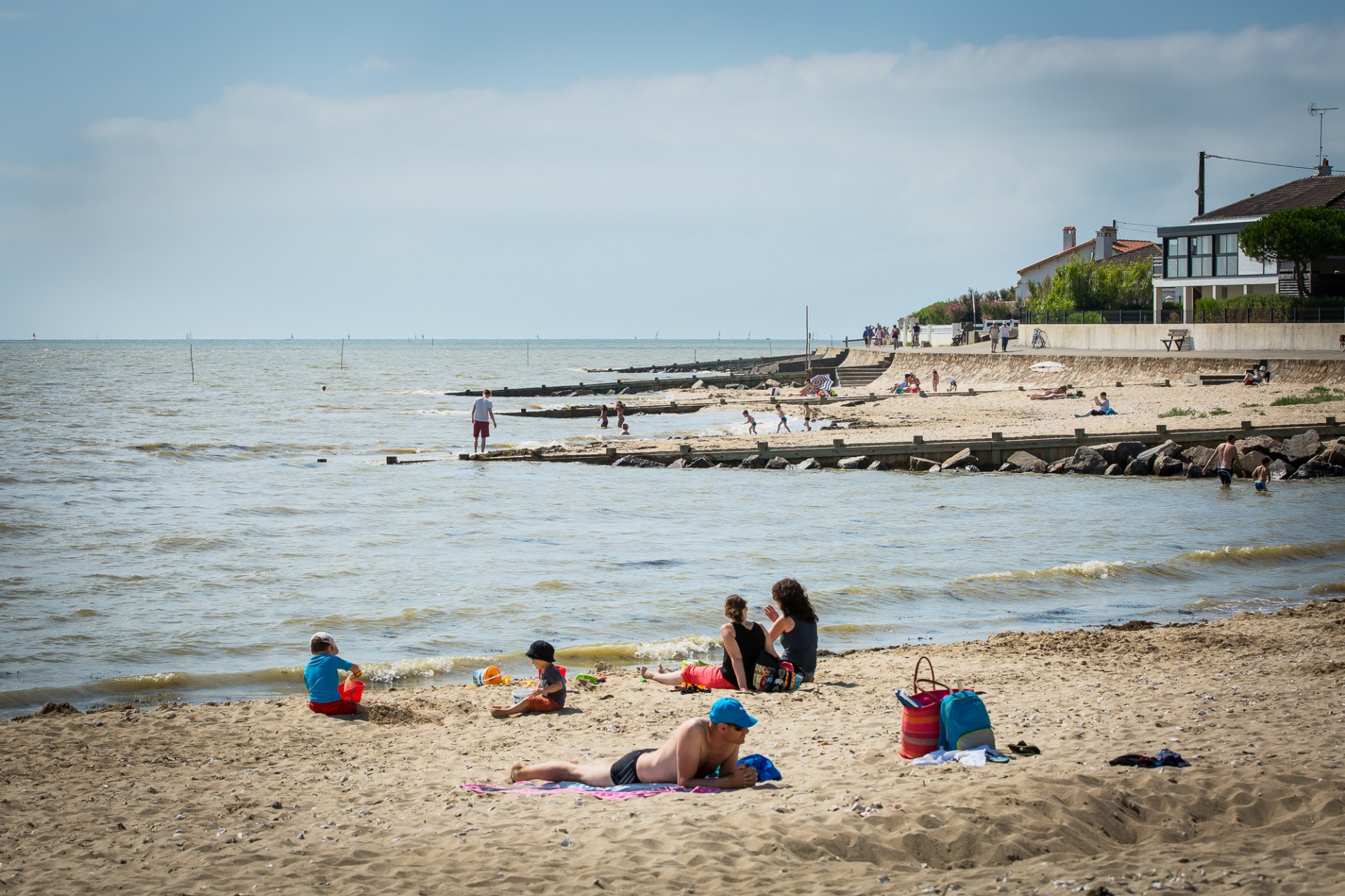 plage, les moutiers en retz, plage les moutiers en retz, plage du pré vincent, mer les moutiers en retz, baignade les moutiers en retz, plage familiale