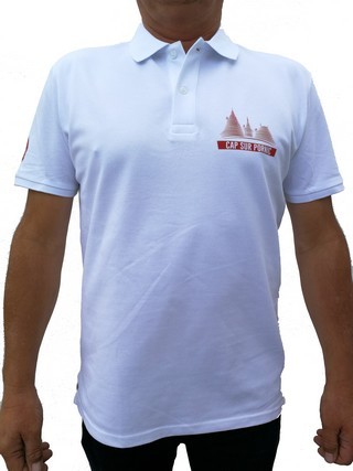 POLO BLANC HOMME, CAP SUR PORNIC