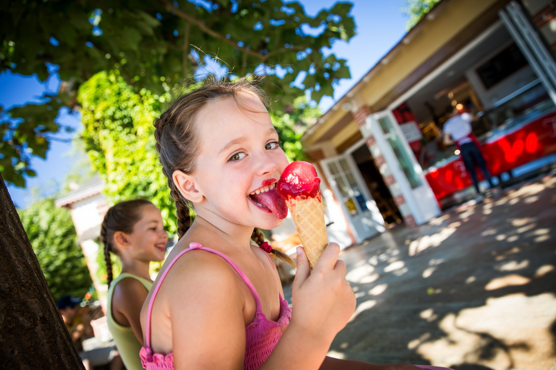 glace à la fraise, glace la fraiseraie, glace pornic, glace destination pornic