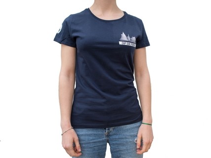 TEE SHIRT FEMME NAVY