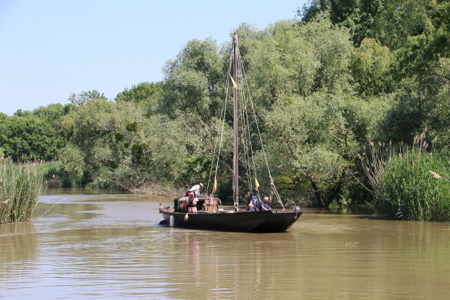 Toue, bateau, canal, navigation, naviguer, rivière, Pays de Retz, Pornic, Nantes, Loire-Atlantique