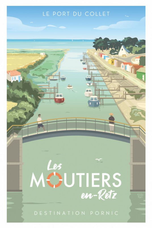 Affiche Collector, Le Port du Collet