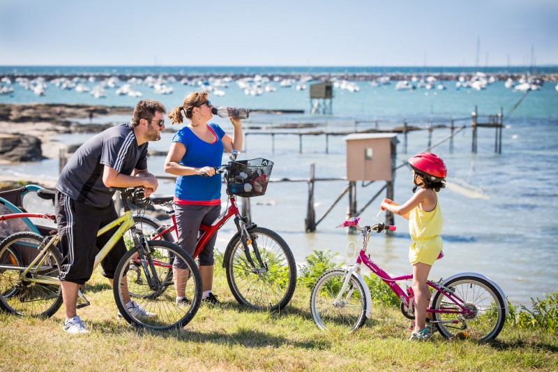 Balade à vélo à La Plaine sur Mer