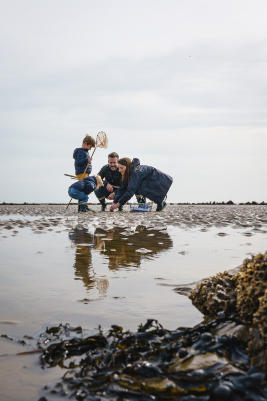 La pêche à pied à la Plaine sur Mer