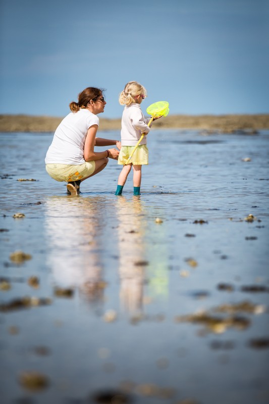 Partager un moment de pêche à Pied à La Bernerie en Retz