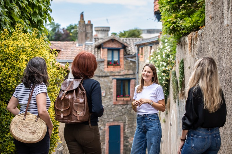 visite guidée pornic, guide local, visite guidée destination pornic, visiter pornic, visite château de pornic