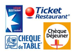 Tickets restaurant (spez. französ. Gutscheine)