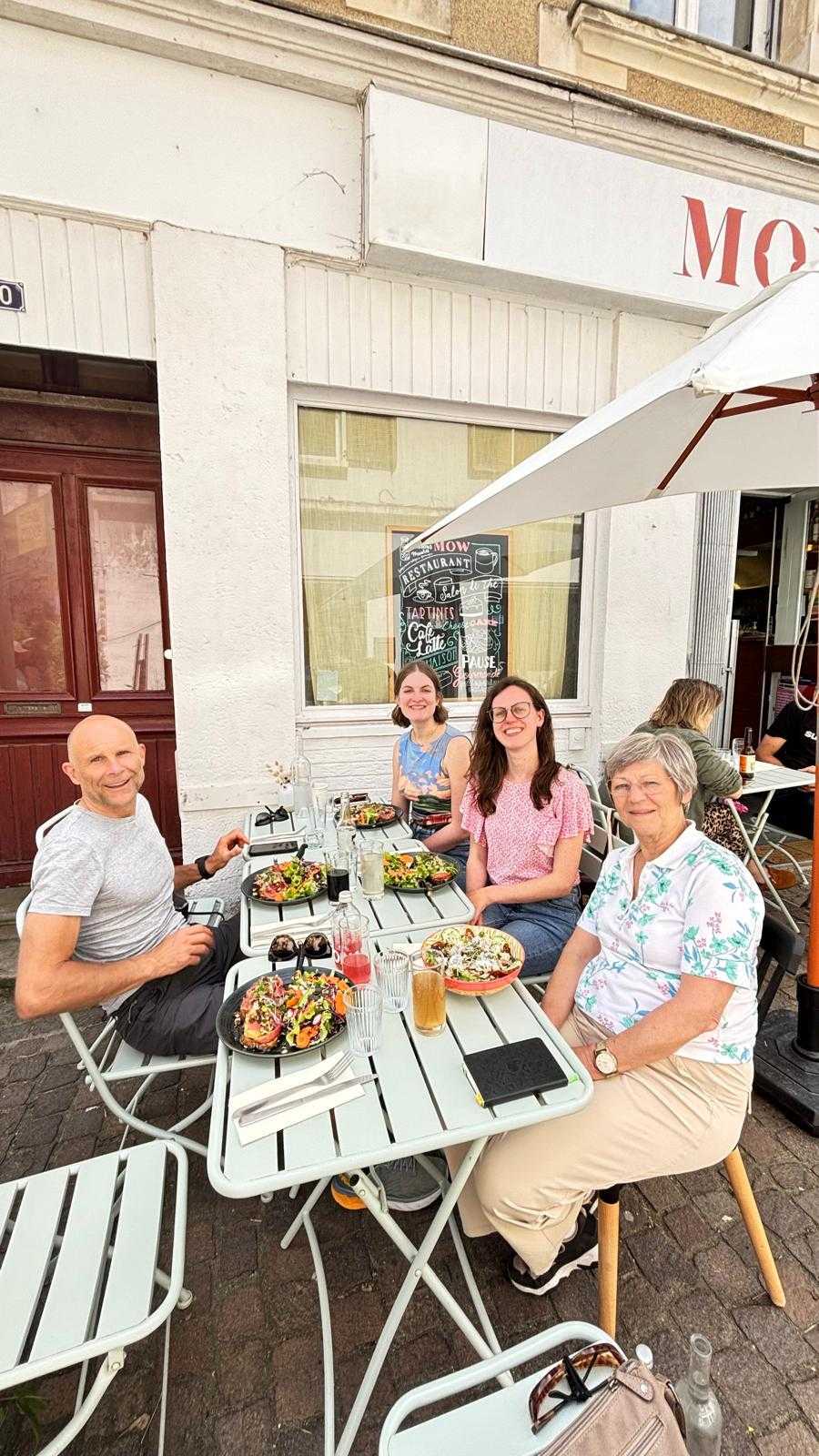Accueil média mi-mai : 4 journalistes néerlandais - © Lise Blondel