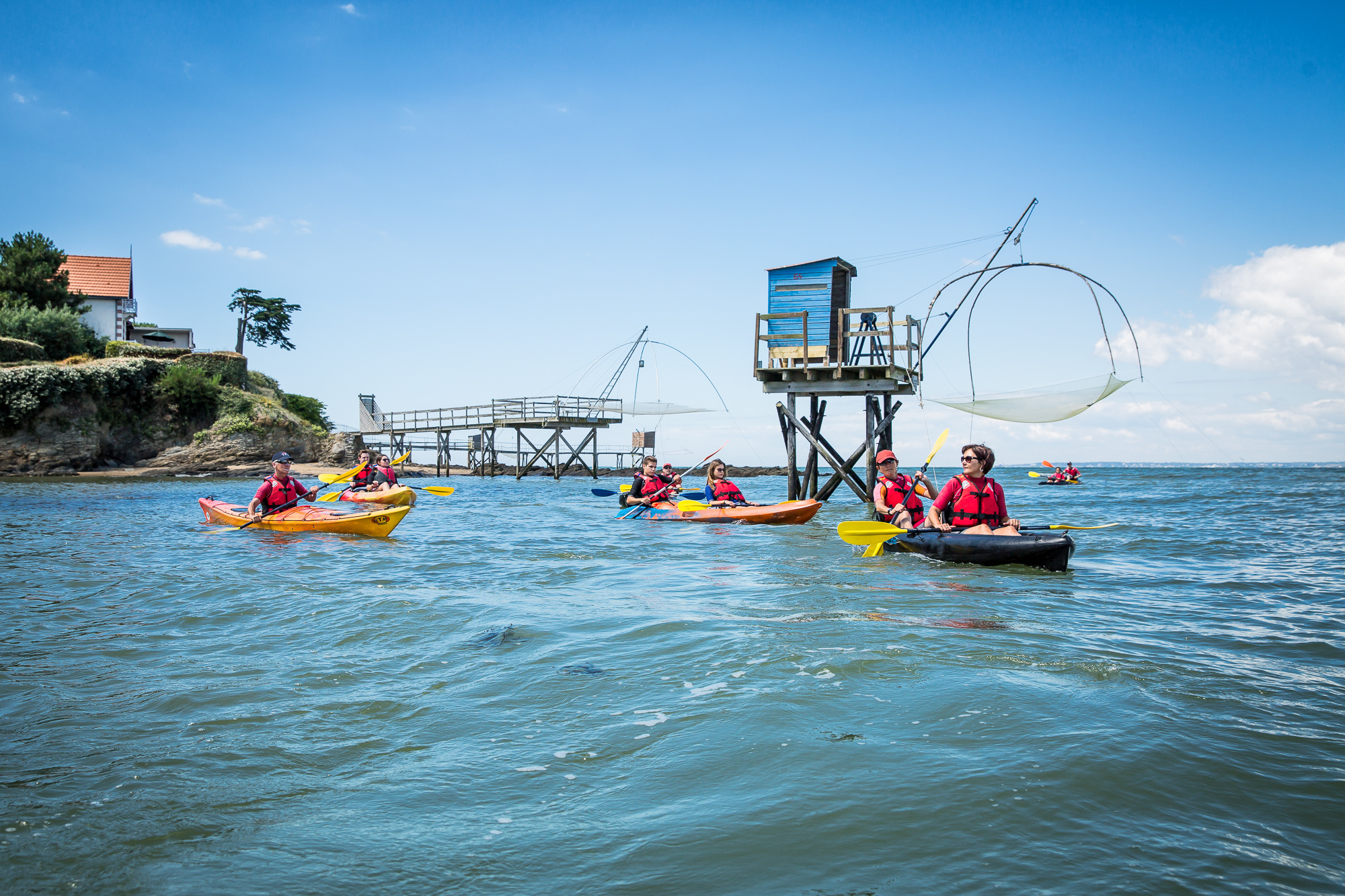 Balade en kayak à La Plaine-sur-Mer - &copy; Mélanie Chaigneau