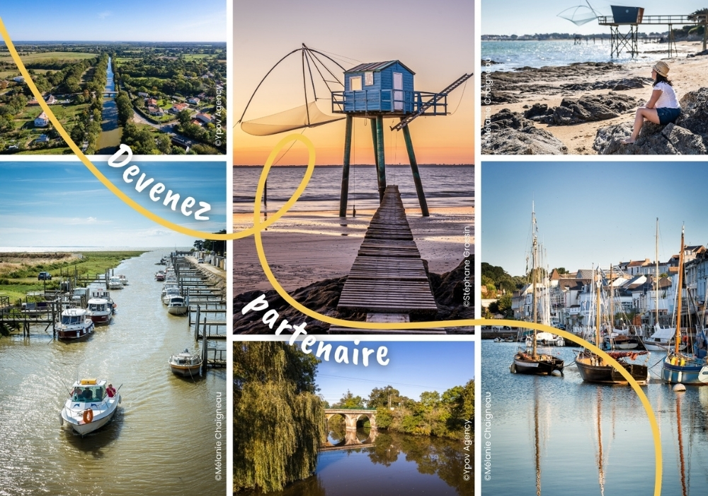 Carte postale nouveaux partenaires office de tourisme loire-atlantique - © Destination Pornic