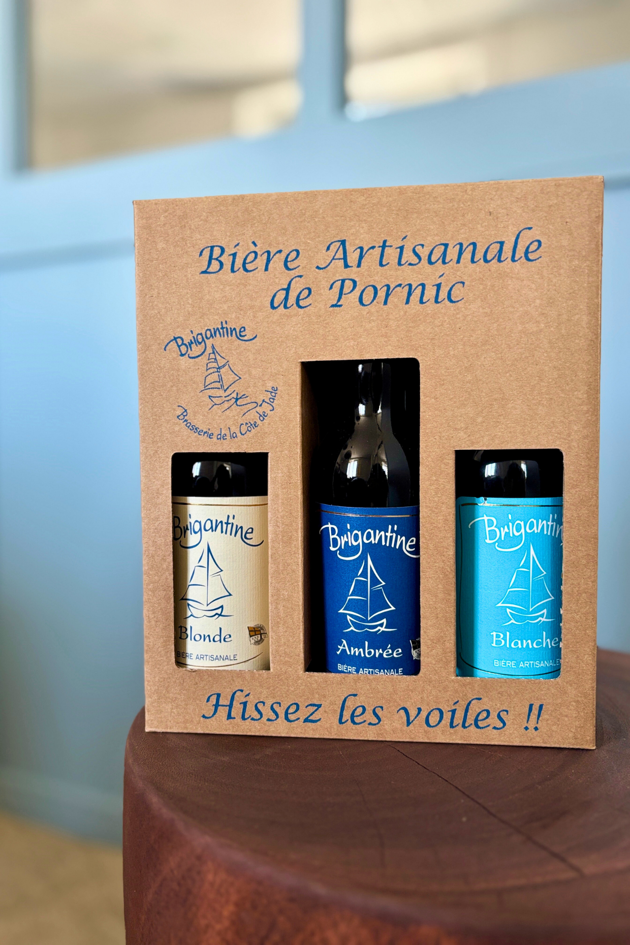Coffret 3 bières Brigantine - &copy; Claudia Cassano Dromain
