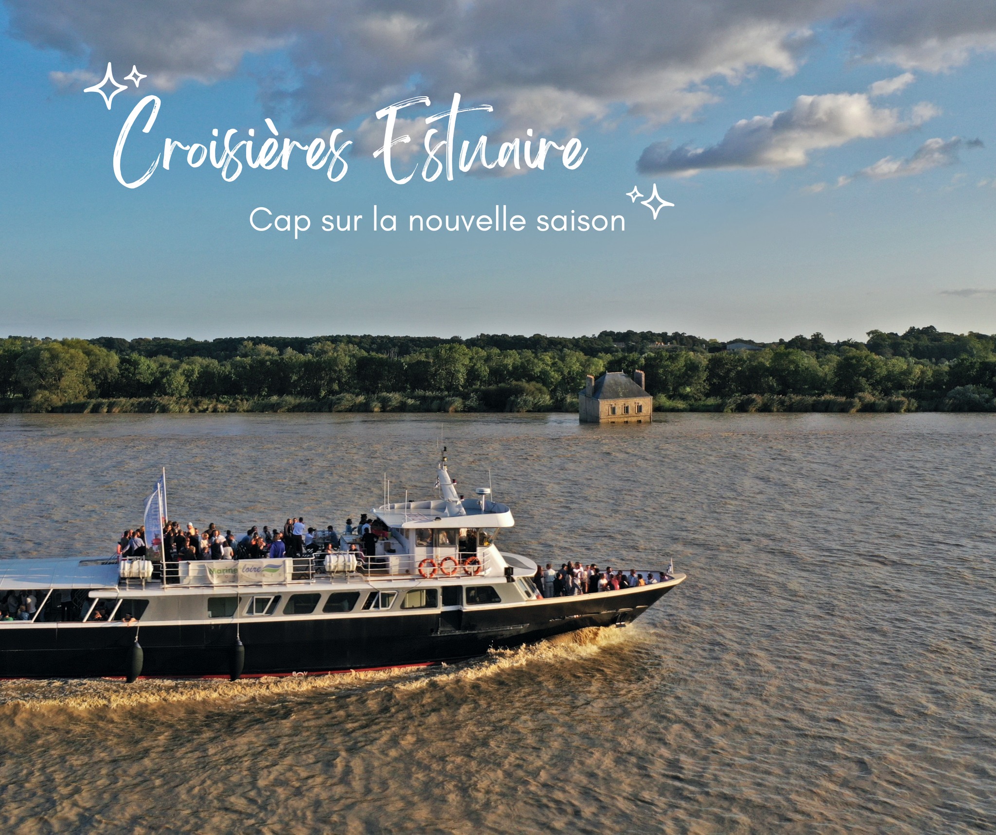 Croisières en bateau Marine et Loire estuaire Pornic Loire-Atlantique Saint-Nazaire Nantes - &copy; Marine et Loire