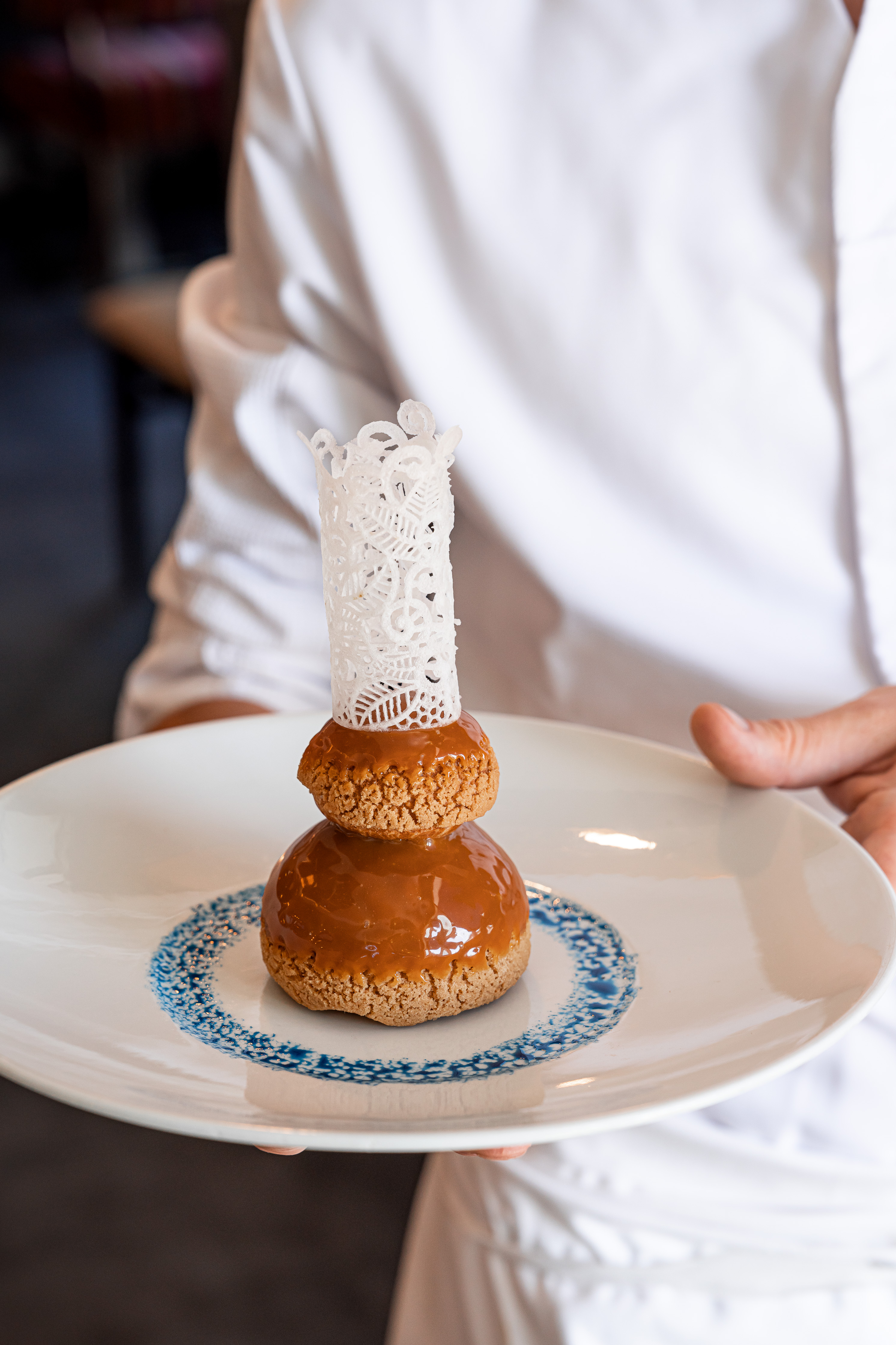 Dessert la Bigouden au caramel beurre salé - © Jérémy Jéhanin
