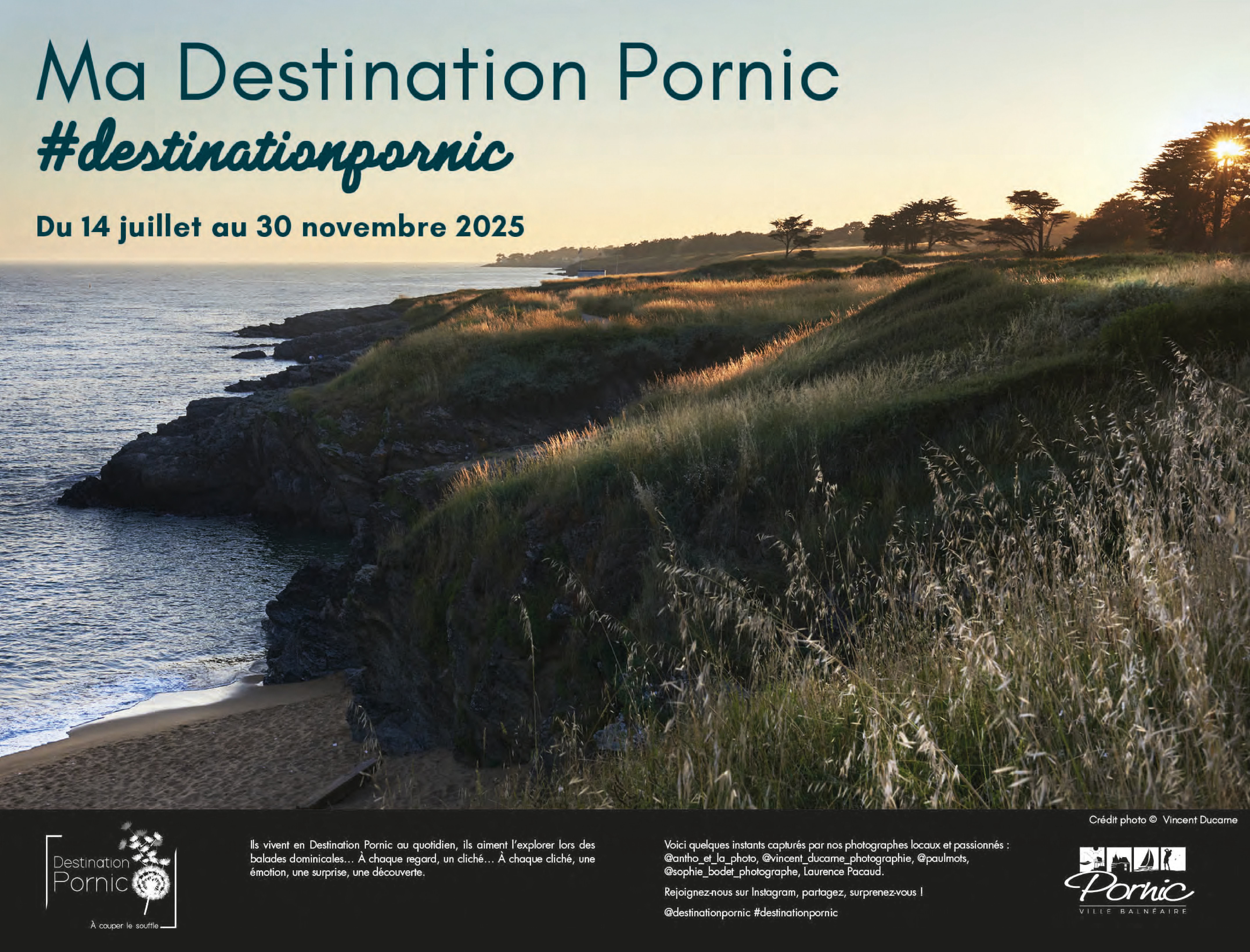 Exposition photos Instagram Ma Destination Pornic photogtaphie Loire-Atlantique - © Vincent Ducarne
