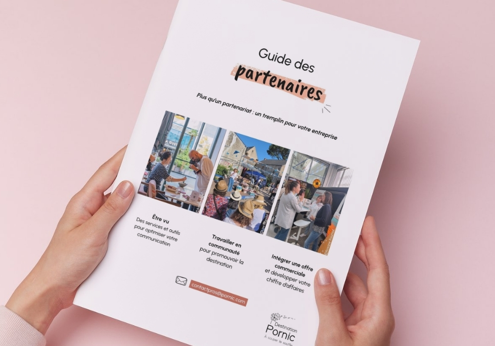 Guide des partenaires 2026 partenariats office de tourisme réseau entreprise communication stratégie - © Destination Pornic