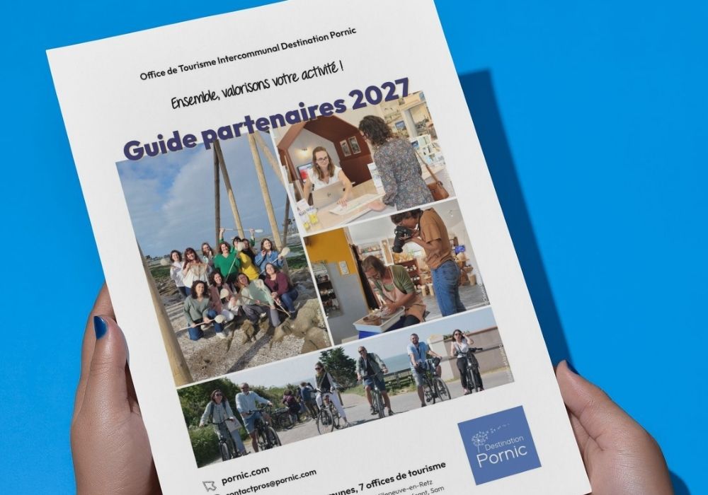 Guide des partenaires 2027 partenariats office de tourisme réseau entreprise communication stratégie pornic loire-atlantique - &copy; Destination Pornic