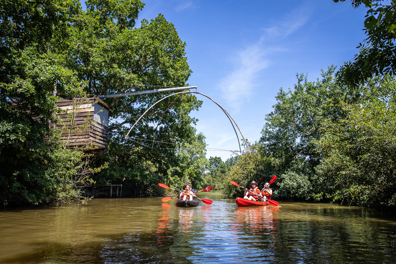 kayak en rivière à Pornic - © Mélanie Chaigneau