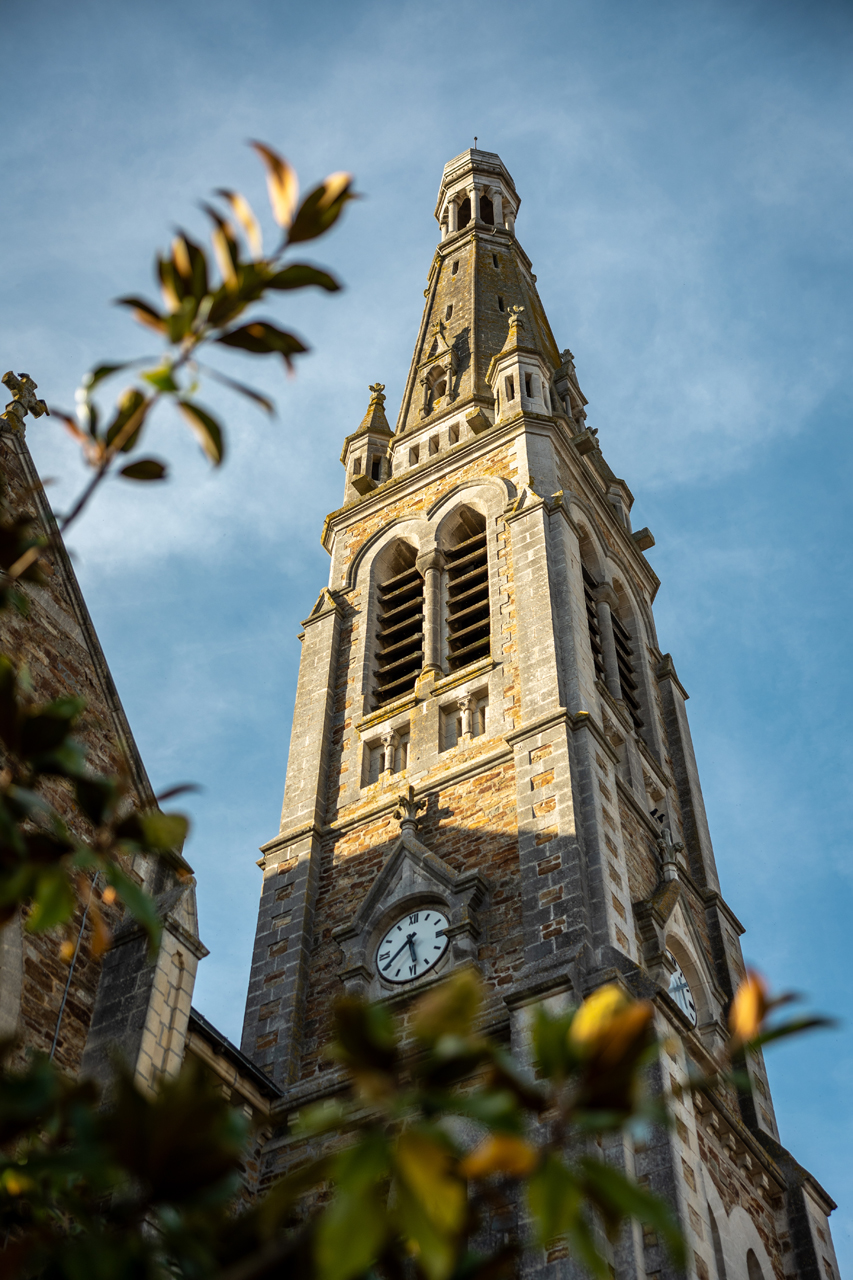 clocher eglise saint hilaire de chaleons  - © Ypov Agency