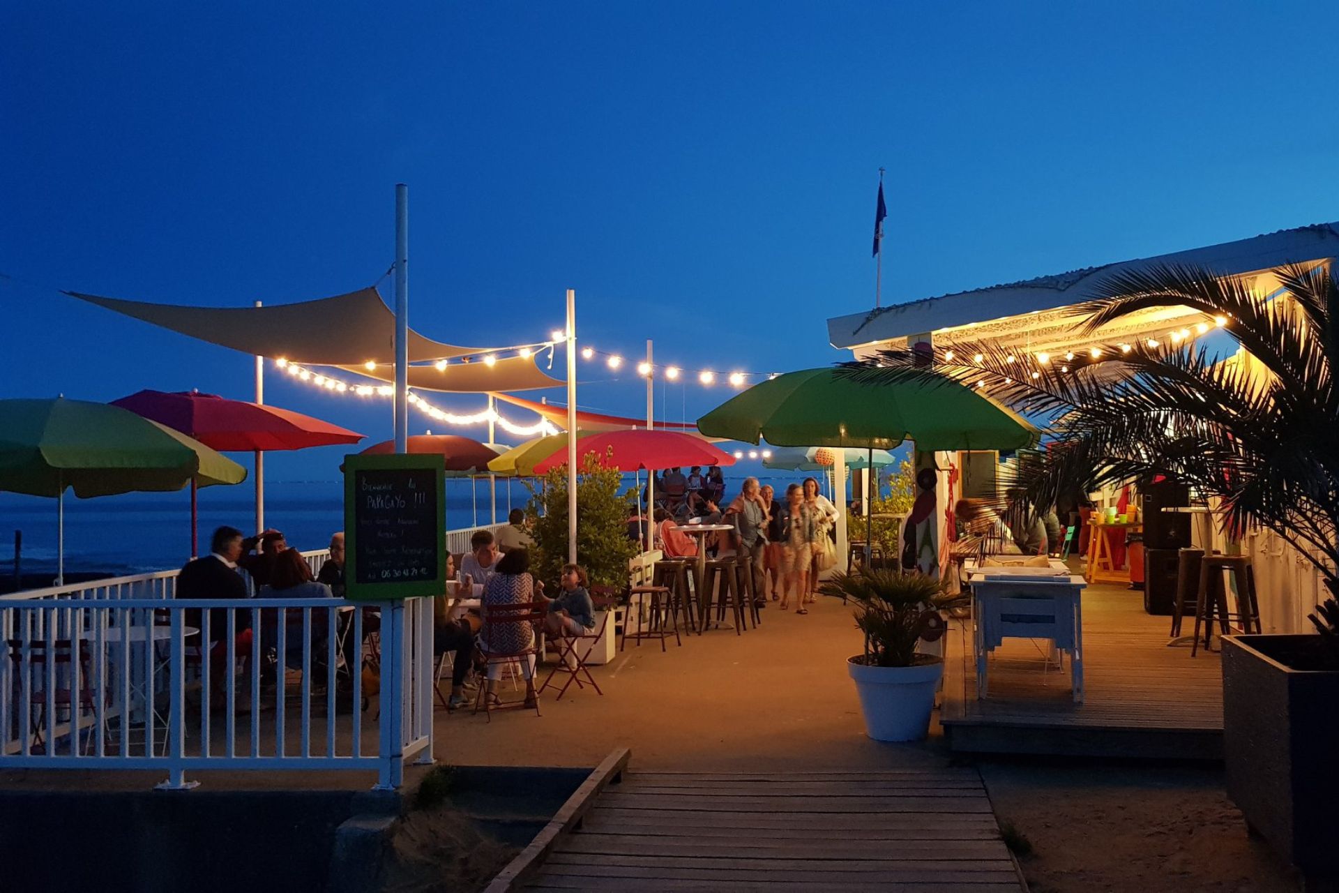 Bar plage Pornic - © DR