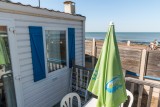 Mobilhome 1chambre en bord de mer-St Michel