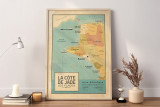 Affiche Vintage La Côte de Jade