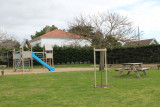 la plaine-sur-mer plage de mouton aire de jeux, enfants table de pique-nique 