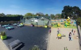 Camping La Boutinardière Pornic-aire de jeux-multisports, loire-atlantique, 4 étoiles