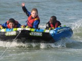 Bouée tractée avec l'école de voile Funglisse