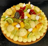 BÄCKEREI O'RUSTIQUE PORNIC BACKWAREN OBSTKUCHEN KUCHEN