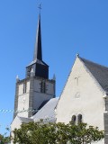 Glockenturm der Kirche von Le Clion sur mer, Glocke, Reiseziel pornic	