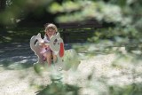 Jeux pour enfants au Jardin des Lakas