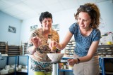 pornic, faience, bowl, store, breton tradition, factory visit, painting