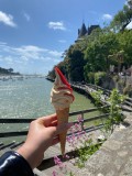 La Fraiseraie, glaces la fraiseraie, fraises Pornic, La Fraiseraie Pornic , glace à l'italienne Pornic