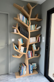 Creation of a wooden library Prefailles