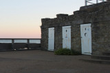 Cabines de plage à Port-Meleu