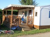 Mobil-home au camping le Bernier