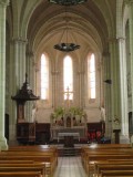 Intérieur de l’église Saint-Gilles
