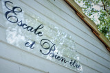 Pancarte Escale et Bien Être